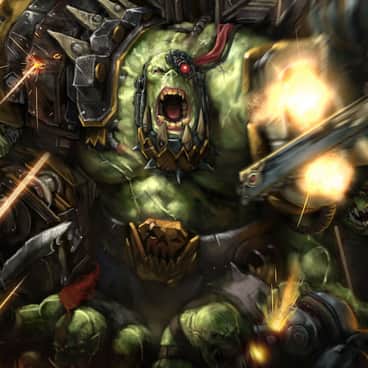Ork Warboss Broznog by Frost Llamzon (FrostLlamzon)