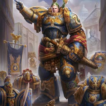 Roboute Guilliman by Golden Peach Chen (Chenart12 | Chen Chen | cc_golden_peach)