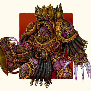 Slaanesh Champion by Vasiliy Loginov (Sufferst | karandashist)