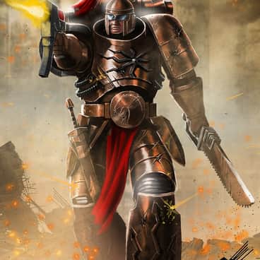 Thunder Warrior by John Stone (john_stone_art)