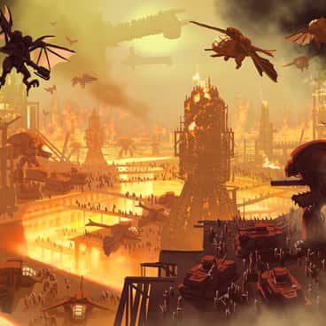 Engine War by Jon Cave (joncave.art | Jonathan Cave)