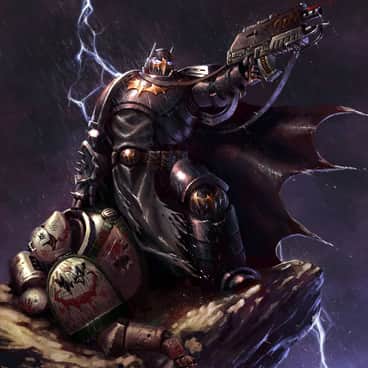 Batman Space Marine by Daniel Rosa Tauroni (drosatauroni)