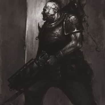 Chaos Cultist by Michał Bernat (Mentosik8)