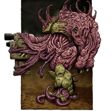 Death Guard Marine by Matteo Pagliari (matteo_pagliari_art) | Death Guard Marine by Matteo Pagliari (matteo_pagliari_art)