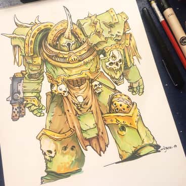Death Guard by Luke Mancini (Mr--Jack | misterjackart | mrjackart)