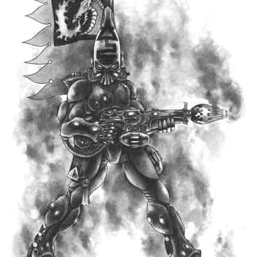 Eldar Fire Dragon by Mark Gibbons (MG Artworks | mg_artworks)