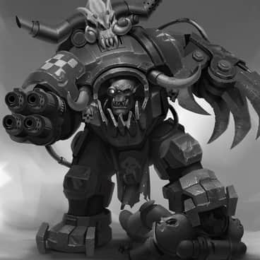 Ghazghkull Mag Uruk Thraka by Konstantin Void (MrCoon | kookoudge | konstantinvoid) | Ghazghkull Mag Uruk Thraka by Konstantin Void (MrCoon | kookoudge | konstantinvoid)
