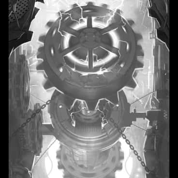 Ork Kroozer Engine by Paul Dolan (PaulDolanArt)