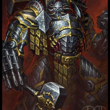 Perturabo, Lord of Iron by David Haire (Trollfeetwalker | Falabaloo | VisDave | dhaireart)