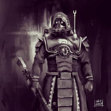 Skitarii Ranger by Wesley Gardner (Wes Gardner | ArtOfWesGardner)