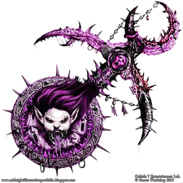 Slaanesh by Sam Manley (sammanley | midnightillustration)