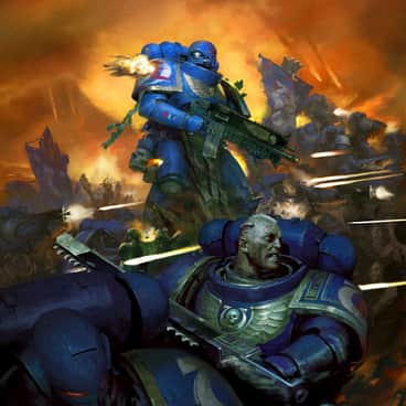 Space Marine Codex Cover by Paul Dainton (piddy | piddy1972)