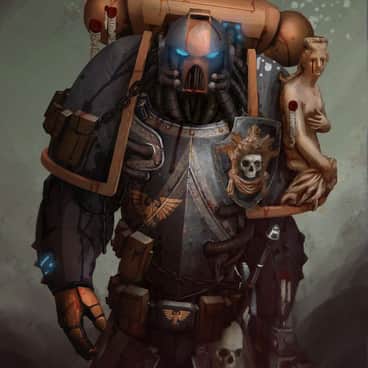 Space Marine Veteran by Benjamin NJAMA (Binrod | njmbinrodart)