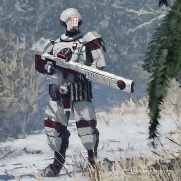 T’au Fire Warrior by Hector Martínez (munchingbiceps | KekitronM)
