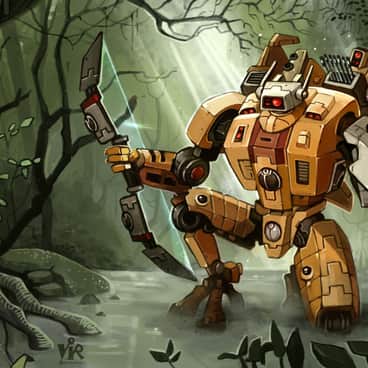 T’au Commander Battlesuit by Vir Landil (virlandil)