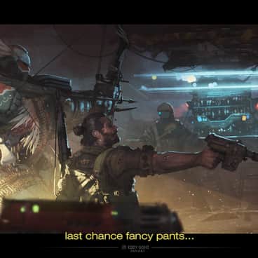 Three men walk into a bar by Eddy González Dávila (eddy_gonz)