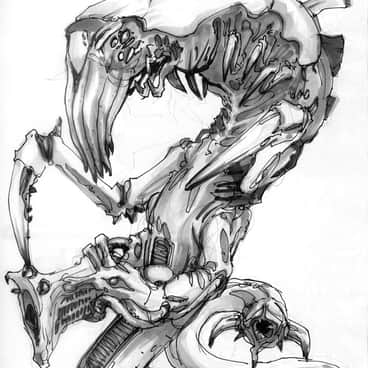 Tyranid by Luke Mancini (Mr--Jack | misterjackart | mrjackart)