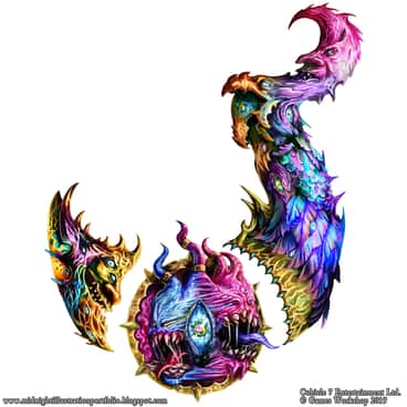 Tzeentch by Sam Manley (sammanley | midnightillustration)