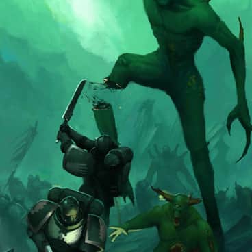 Iron Hands vs Plaguebearers by Marat Tazhitdinov (TazMar | fat-elf | Taz-Mar)