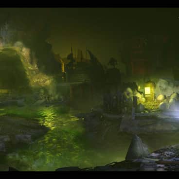 Tyranid Den by Sergei Panin (LeoluchGG | Speed3DP | leoluch.art)