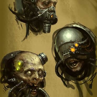 Servitor Sketches by Karl Kopinski (Karlkop | karlkopinski)