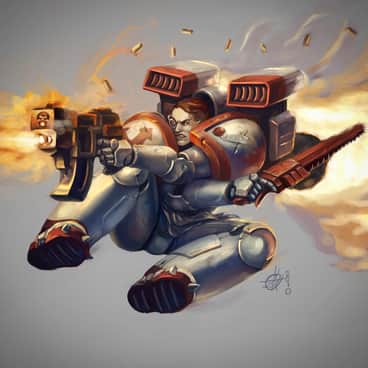 Assault Marine Veteran by So'Kiel (Sokil-Su | lord_vishenka)