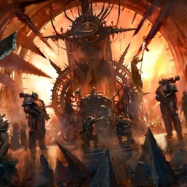 Chaos Throneroom by Paul Dainton (piddy | piddy1972)