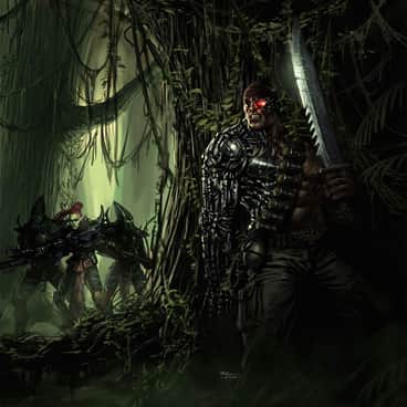 Colonel “Iron Hand” Straken by Ilich Henriquez (Ilacha)