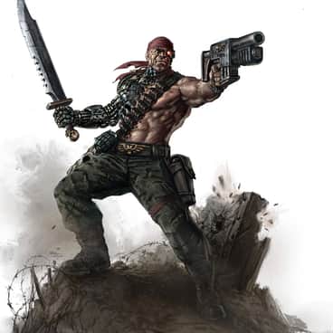 Colonel “Iron Hand” Straken by Ilich Henriquez (Ilacha)