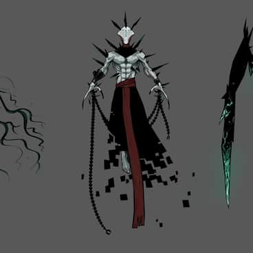 C’tan Concept Design by Tatiana Barbesolle (Clovernight | red_raccoon_art | redraccoonart)