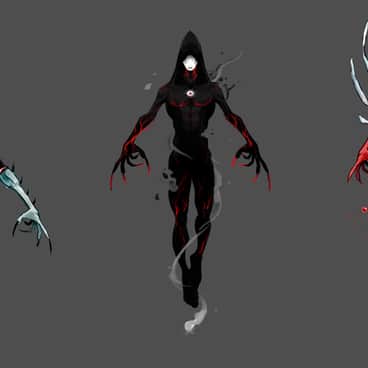 C’tan Concept Design by Tatiana Barbesolle (Clovernight | red_raccoon_art | redraccoonart)
