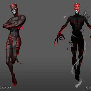 C’tan Concept Design by Tatiana Barbesolle (Clovernight | red_raccoon_art | redraccoonart)