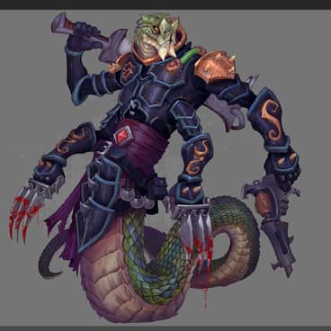 Dark Eldar Sslyth by Rayph Beisner (rayph | beisnerrayph | Thunder Brush)