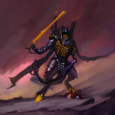 Hive Tyrant by Alexey Potorochin (artistpotorochin)