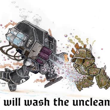 I Will Wash the Unclean! by Ksenia Kiseleva (PlumpOrange | Faavesa)