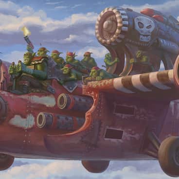 Ork Looted Plane by Anatoly Muschenko (TolyanMy)