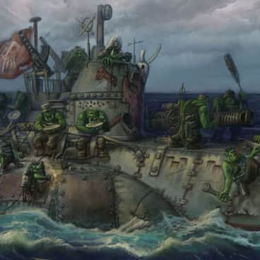 Ork Submarine by Anatoly Muschenko (TolyanMy)