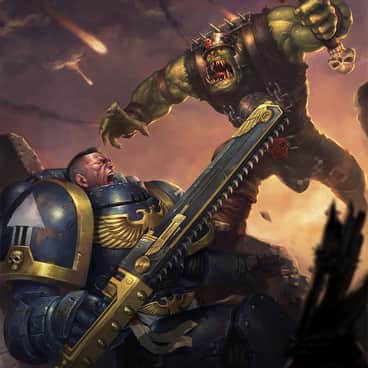 Ork vs Ultramarine by Lie Setiawan (liesetiawan | Setiawan Lie)