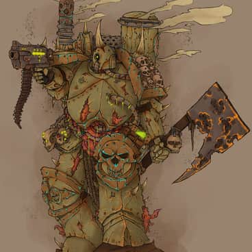Plague Marine by Thomas Shirley