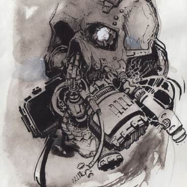 Servo-Skull by Thomas Elliott (thomas.elliott.art | telliottart)