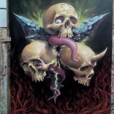 Totem of Death by Socrates Matsuura (SocratesKen | socrateskenart)