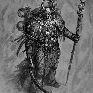 Tzeentch Sorcerer by Rotaken