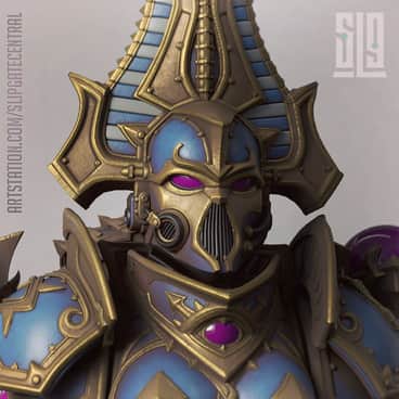 Tzeentch Sorceress by Vadim Bakhlychev (slipgatecentral | Vadim B)