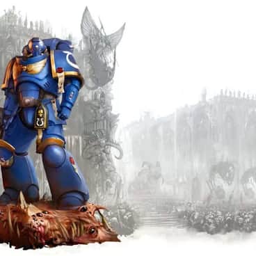 Ultramarines Intercessor by Alex Boyd