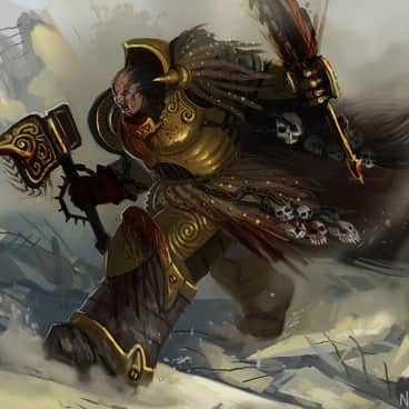 Angron by Andrey Smirnov (Nezermoar)