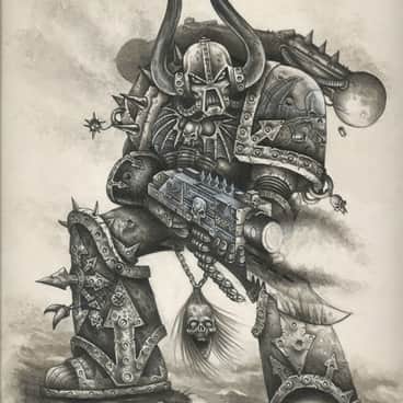 Chaos Space Marine by Des Hanley (des_hanley)