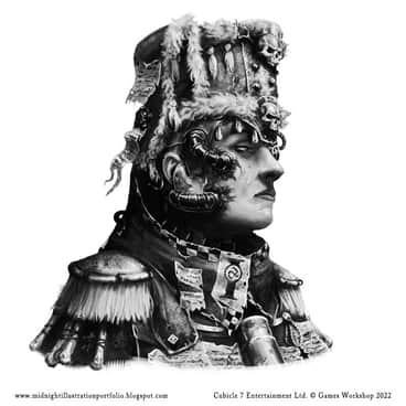 Administratum Curator by Sam Manley (sammanley | midnightillustration)