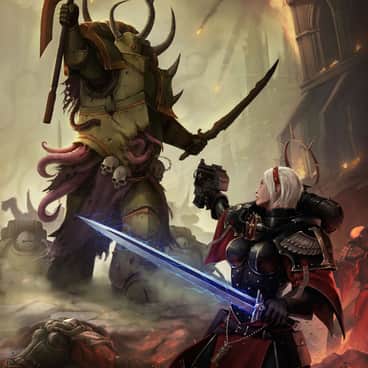 Death Guard vs Battle Sisters by Carl Johan Bäckman (CJ-Backman)