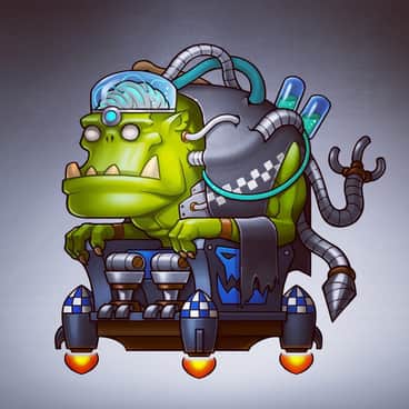 Deathskulls Mekboy by Ao Zhipeng (Ao zhi peng)