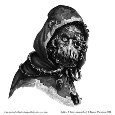 Mechanicus Enginseer by Sam Manley (sammanley | midnightillustration)